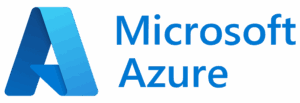 Logo Microsoft Azure, le partenaire de Sincrone IT pour l'hébergement informatique et IT
