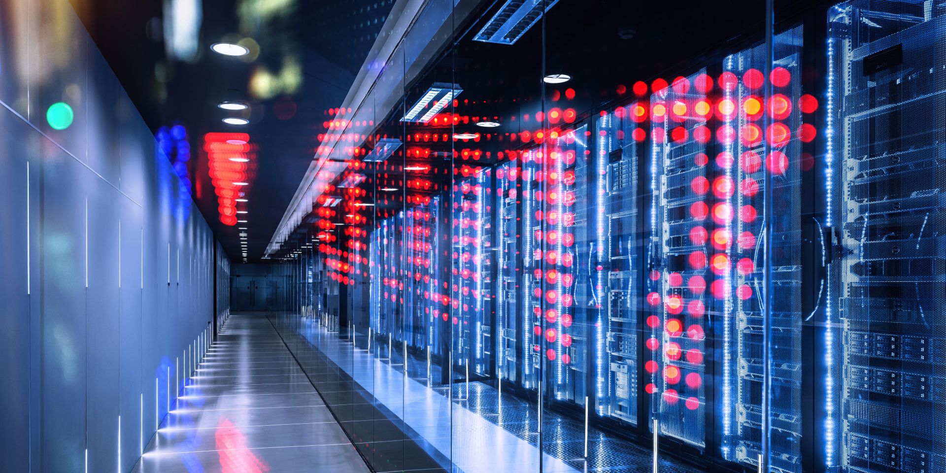 Data center moderne.